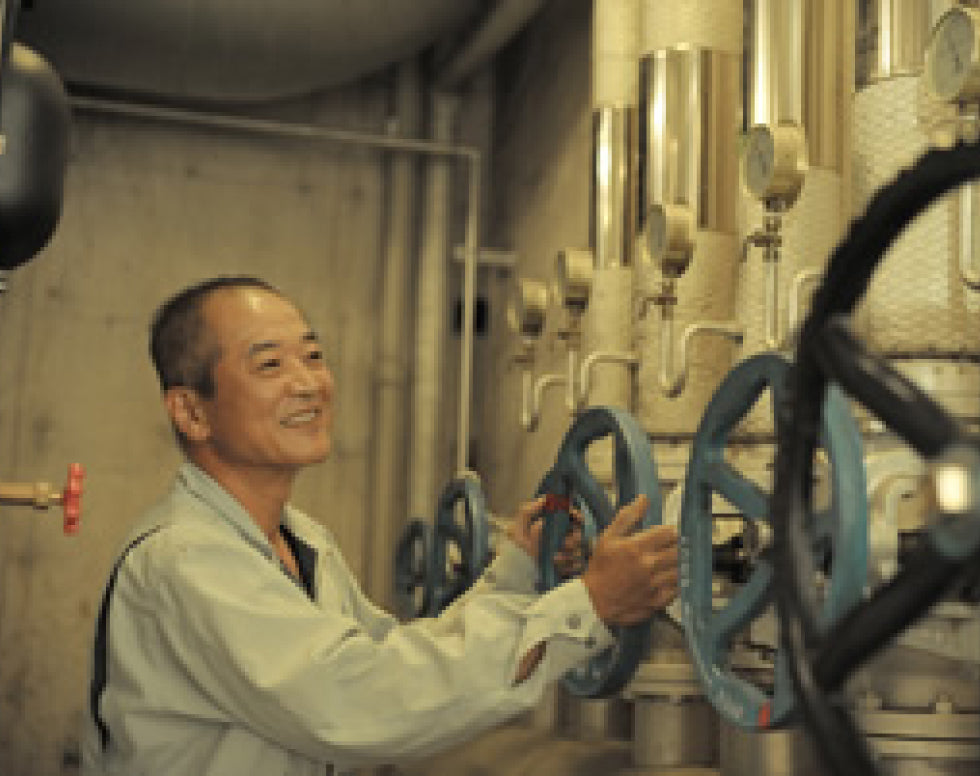 画像:設備スタッフ