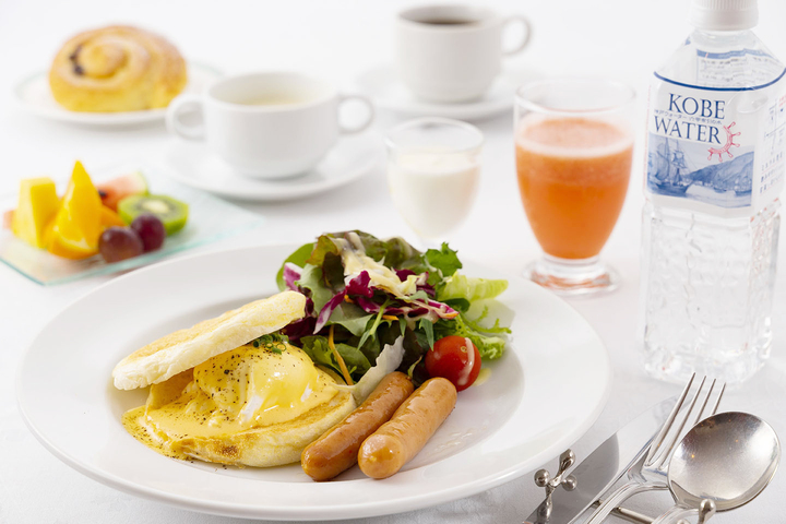 兵庫県産『七福卵』を使用したエッグベネディクト 洋朝食プランが新登場